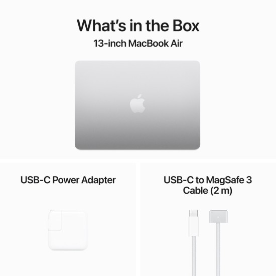 13-inch MacBook Air: Apple M3 chip - Silver