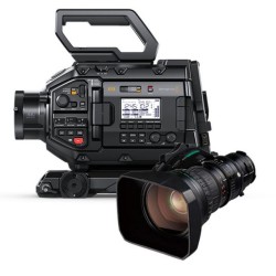 Blackmagic Design URSA Broadcast G2 with Fujinon XA20sX8.5BRM-K3 and MS-01 Semi Servo Rear Control Accessory Kit