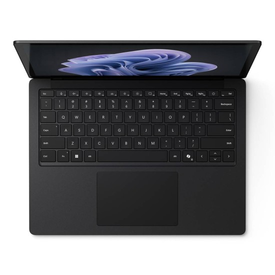 13.5-inch Microsoft Surface Laptop 6 (Intel® Core Ultra 5, 16GB RAM, 256GB Storage, Windows 11 Pro, Black, TAA)