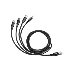 VAXIS LITECOMM 1 to 4 Type C Charging Cable