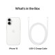 iPhone 16 256GB White