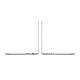 16-inch MacBook Pro - Silver (Base Config: 14-Core M4 Pro, 48GB Memory, 512GB Storage)