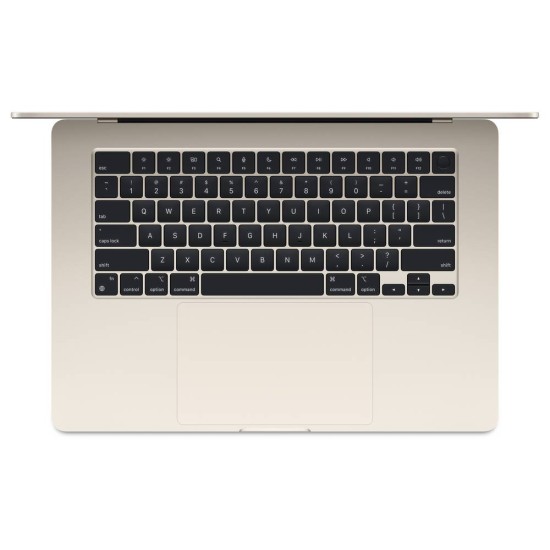 15-inch MacBook Air (Base Config: M3 chip with 8-core CPU and 10-core GPU, 16GB, 256GB SSD - Starlight)