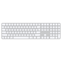 Magic Keyboard with Touch ID and Numeric Keypad for Mac models with Apple silicon - US English - White Keys