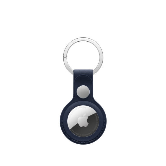AirTag FineWoven Key Ring - Deep Blue AirTag FineWoven Key Ring - Deep Blue