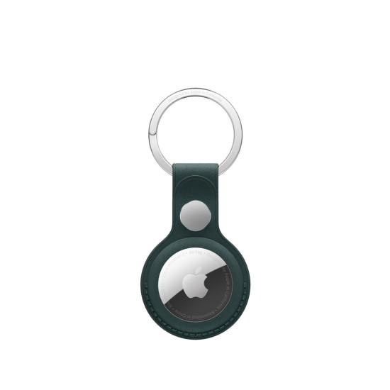 AirTag FineWoven Key Ring - Dark Green AirTag FineWoven Key Ring - Dark Green