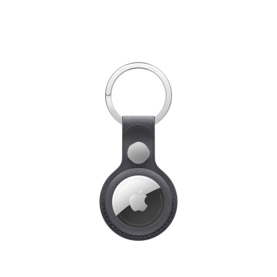 AirTag FineWoven Key Ring - Black AirTag FineWoven Key Ring - Black