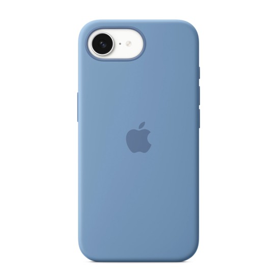 iPhone 16e Silicone Case - Winter Blue