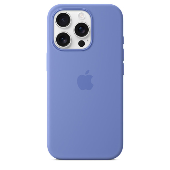 iPhone 16 Pro Silicone Case with MagSafe - Periwinkle iPhone 16 Pro Silicone Case with MagSafe - Periwinkle