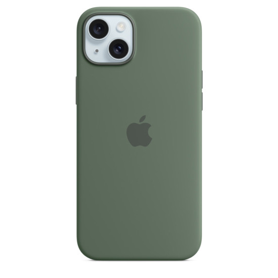 iPhone 15 Plus Silicone Case with MagSafe - Cypress iPhone 15 Plus Silicone Case with MagSafe - Cypress