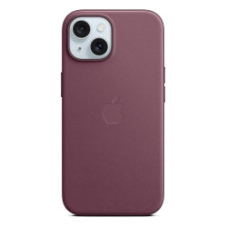 iPhone 15 FineWoven Case with MagSafe - Mulberry