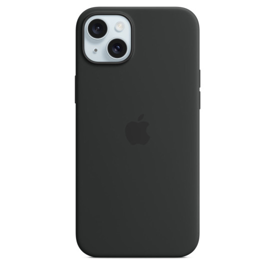 iPhone 15 Plus Silicone Case with MagSafe - Black iPhone 15 Plus Silicone Case with MagSafe - Black