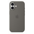 iPhoneÂ 16 Silicone Case with MagSafe - Stone Gray