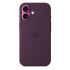iPhoneÂ 16 Silicone Case with MagSafe - Plum