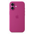 iPhoneÂ 16 Silicone Case with MagSafe - Fuchsia