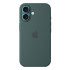 iPhoneÂ 16 Silicone Case with MagSafe - Lake Green
