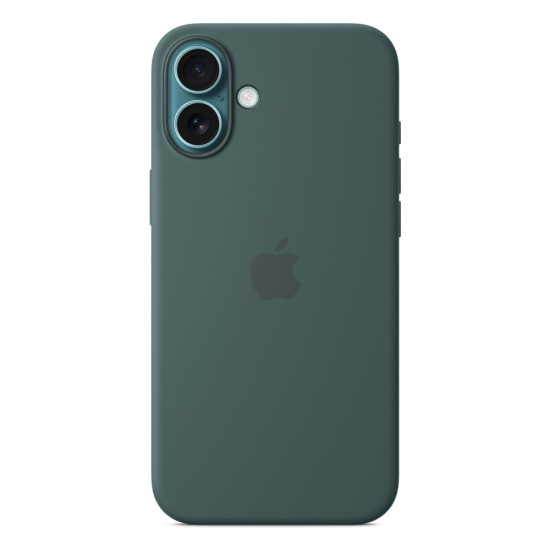 iPhone 16 Plus Silicone Case with MagSafe - Lake Green iPhone 16 Plus Silicone Case with MagSafe - Lake Green