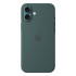 iPhone 16 Plus Silicone Case with MagSafe - Lake Green