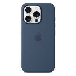 iPhoneÂ 16 Pro Silicone Case with MagSafe - Denim