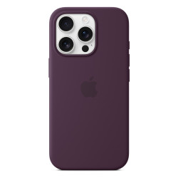 iPhoneÂ 16 Pro Silicone Case with MagSafe - Plum
