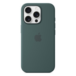 iPhoneÂ 16 Pro Silicone Case with MagSafe - Lake Green