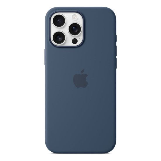 iPhone 16 Pro Max Silicone Case with MagSafe - Denim iPhone 16 Pro Max Silicone Case with MagSafe - Denim