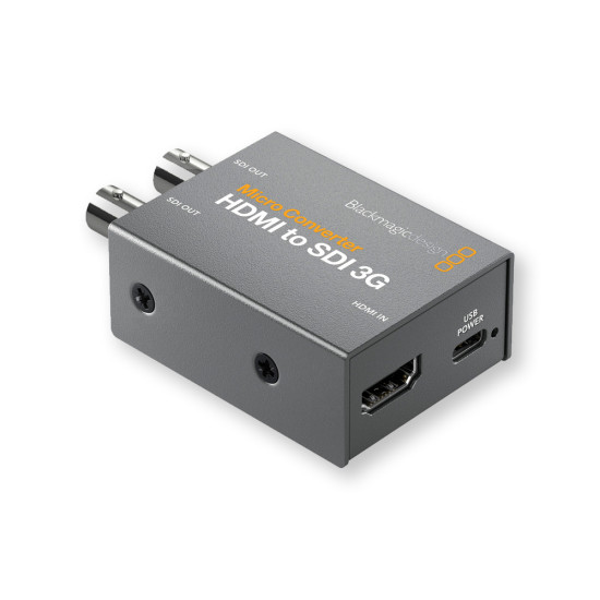 Blackmagic Design Micro Converter - HDMI to SDI 3G with Power Supply Blackmagic Design Micro Converter - HDMI to SDI 3G with Power Supply