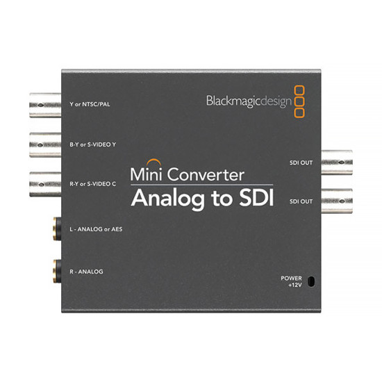 Blackmagic Design Mini Converter - Analog to SDI Blackmagic Design Mini Converter - Analog to SDI