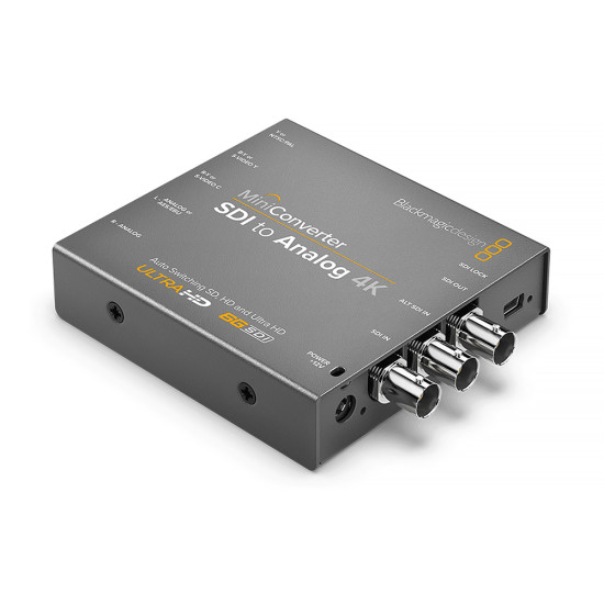 Blackmagic Design Mini Converter - SDI to Analog 4K Blackmagic Design Mini Converter - SDI to Analog 4K