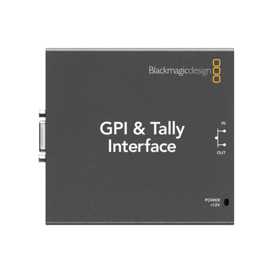 Blackmagic Design GPI & Tally Interface Blackmagic Design GPI & Tally Interface