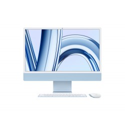 24-inch iMac with Retina 4.5K display - Blue (Base Config: M3 8-core CPU, 10-core GPU, 16-core NE, 8GB Memory, 512GB SSD)