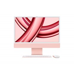 24-inch iMac with Retina 4.5K display - Pink (Base Config: M3 8-core CPU, 10-core GPU, 16-core NE, 8GB Memory, 256GB SSD)