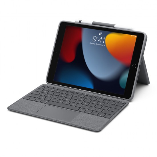 Logitech Combo Touch Keyboard Case with Trackpad for iPad (9th generation)