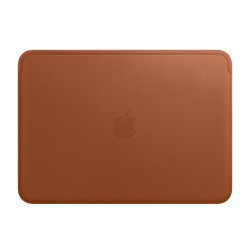 Leather Sleeve for 12-inch MacBook - Saddle Brown