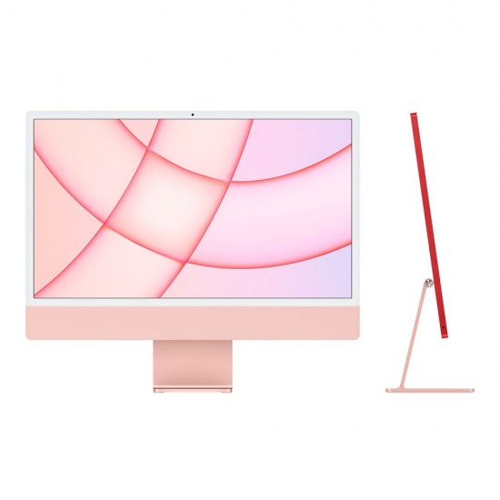 24-inch iMac with Retina 4.5K display: Apple M1 chip with 8-core CPU and 7-core GPU, 256GB - Pink