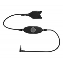 EPOS With Hook Button and 3,5mm Jack CMB 01 CTRL - Easy Disconnect/Mini-phone Audio Cable for Audio Device - First End: 1 x Easy Disconnect - Second End: 1 x Mini-phone Audio - Male