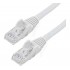 StarTech.com 25ft CAT6 Ethernet Cable - White Snagless Gigabit - 100W PoE UTP 650MHz Category 6 Patch Cord UL Certified Wiring/TIA - 25ft White CAT6 Ethernet cable delivers Multi Gigabit 1/2.5/5Gbps & 10Gbps up to 160ft - 650MHz
